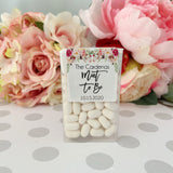 Set of 12 Tic Tac Labels, Labels for all occasions, wedding favor labels