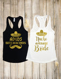 Bachelorette Party Shirts, Fiesta Party Shirts, Adios Bitchachos, Nacho Average Bride, Mexico Bachelorette Party, Bachelorette Tanks, Fiesta