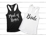 Bachelorette Party Tanks, Bride Bridesmaid Shirt