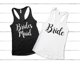 Bachelorette Party Tanks, Bride Bridesmaid Shirt