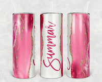 Bridesmaid Gift, Personalized Tumbler, 20oz Stainless Steel Tumbler with straw, Bachelorette Party, Bridesmaid Proposal, Wedding Cups