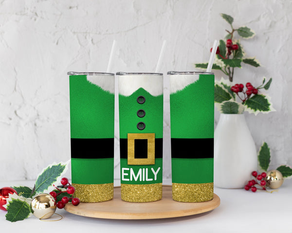Merry Christmas Tumbler with Straw - Winter Tumbler Christmas Gift For Her  - Tumbler for Holiday Gift For Her- Christmas