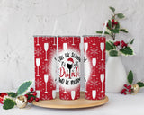 Tis the Season to Drink and Be Merry Tumbler w/Straw, Winter Tumbler, Christmas Gift For Her, Personalized Christmas Tumbler, Xmas Gift